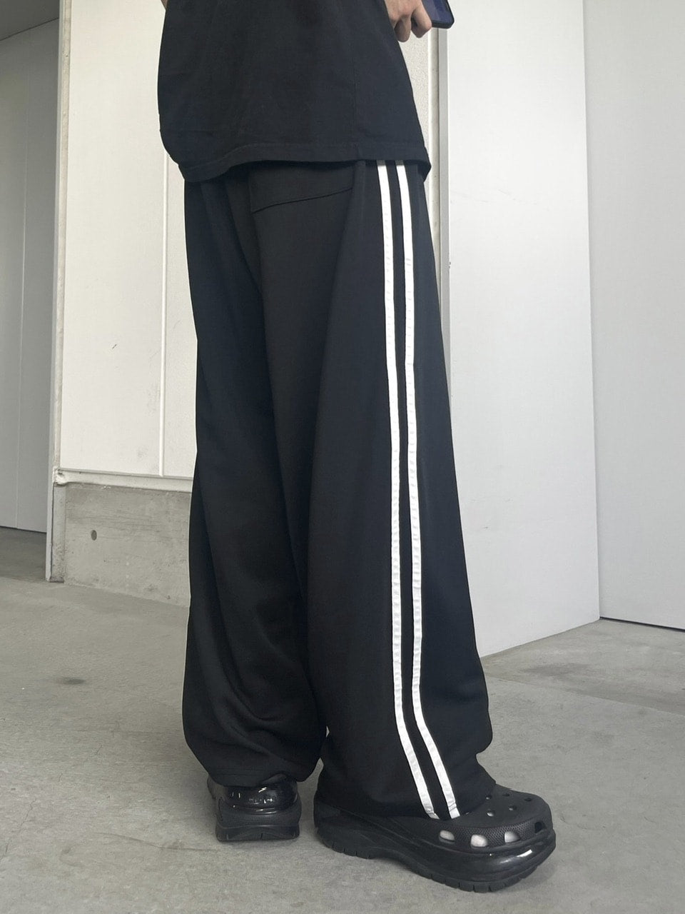 受注制【youll】track wide pants (2color)