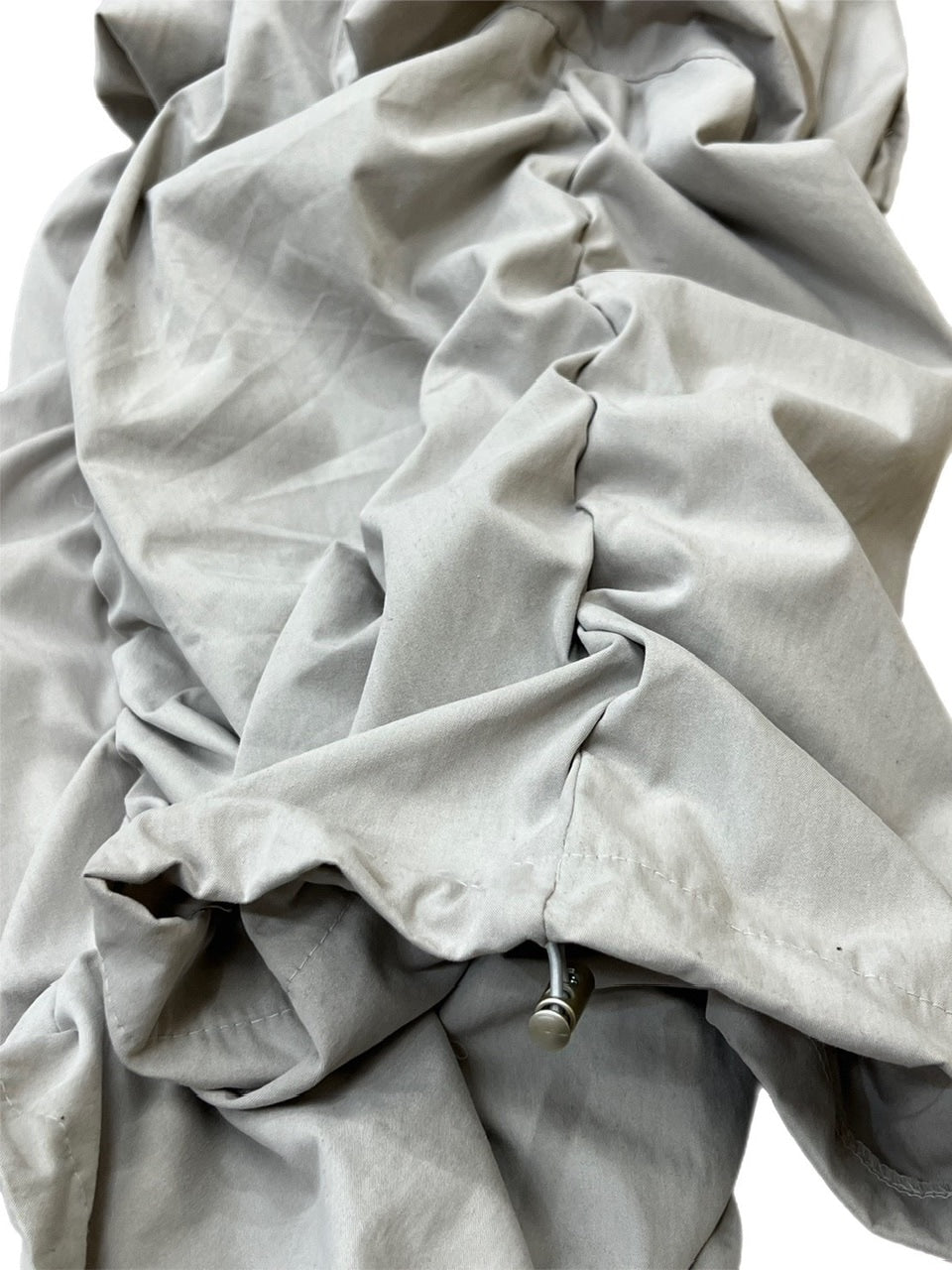 受注制【Chikashitsu +】oversized gather cargo pants (3color)