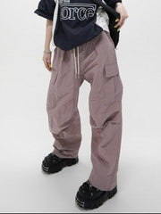 受注制【Never mind the XU】nylon cargo pants (3color)