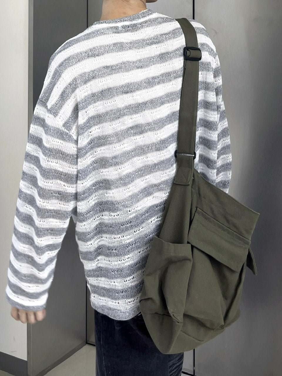 受注制【youll】pocket shoulder bag (2color)