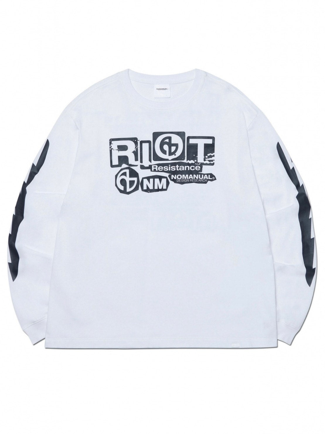 【NOMANUAL】RIOT LONG SLEEVE TEE