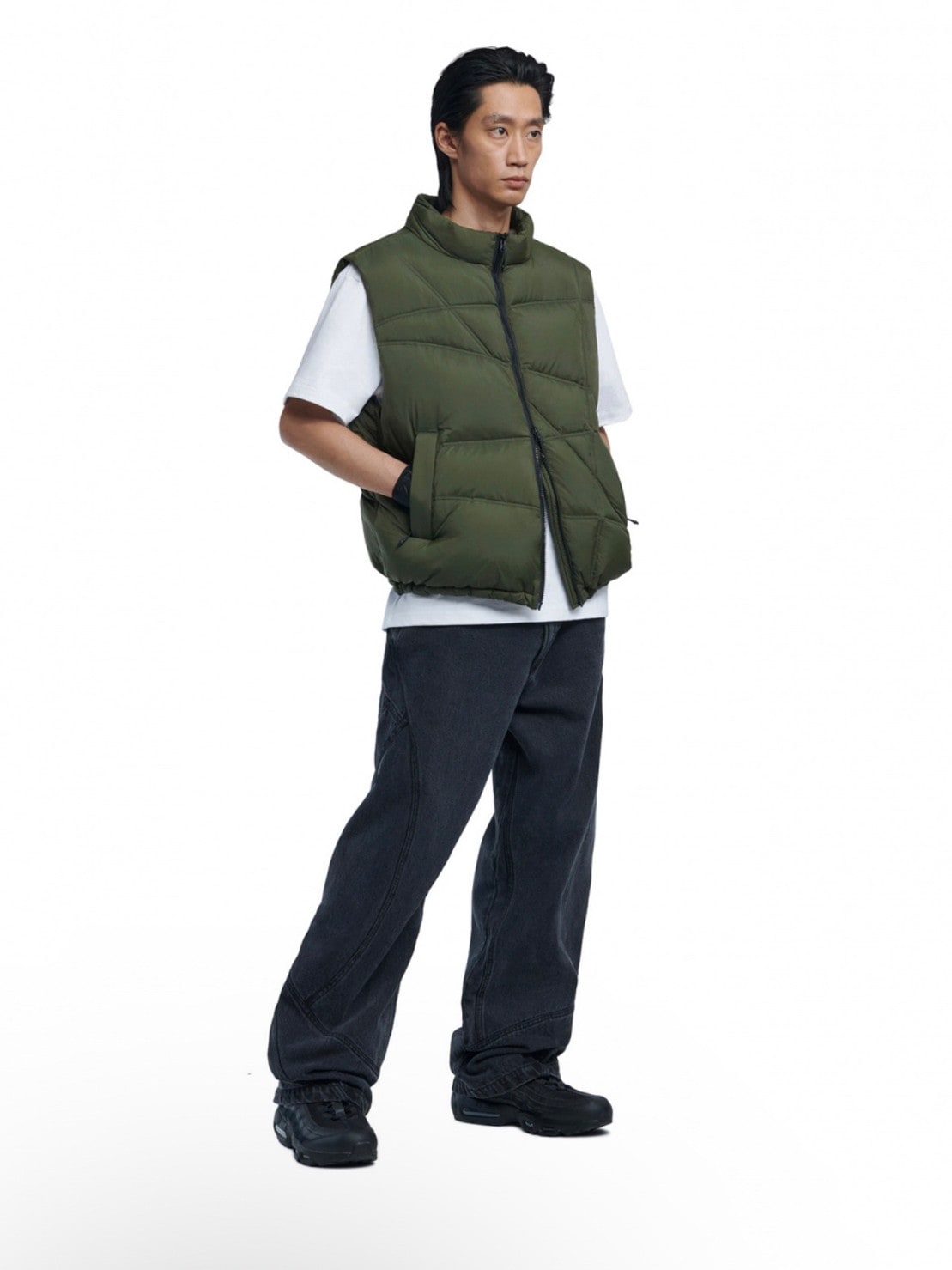 【NOMANUAL】TRACK DUCK DOWN VEST