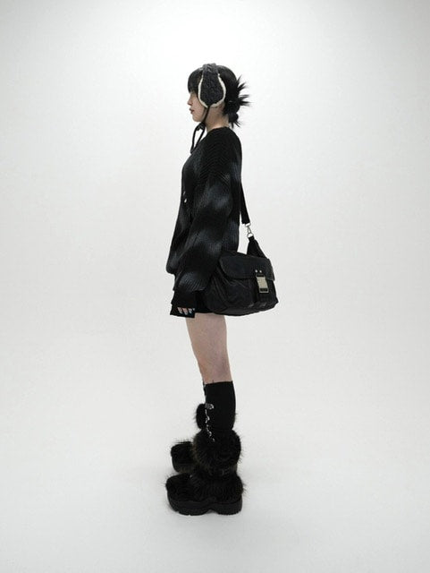 受注制【Never mind the XU】buckle cross bag