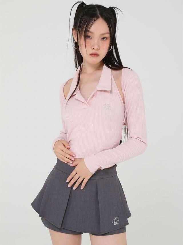 12/21 20:00 再販【Uglyshadow】TULIP PANTS SKIRT