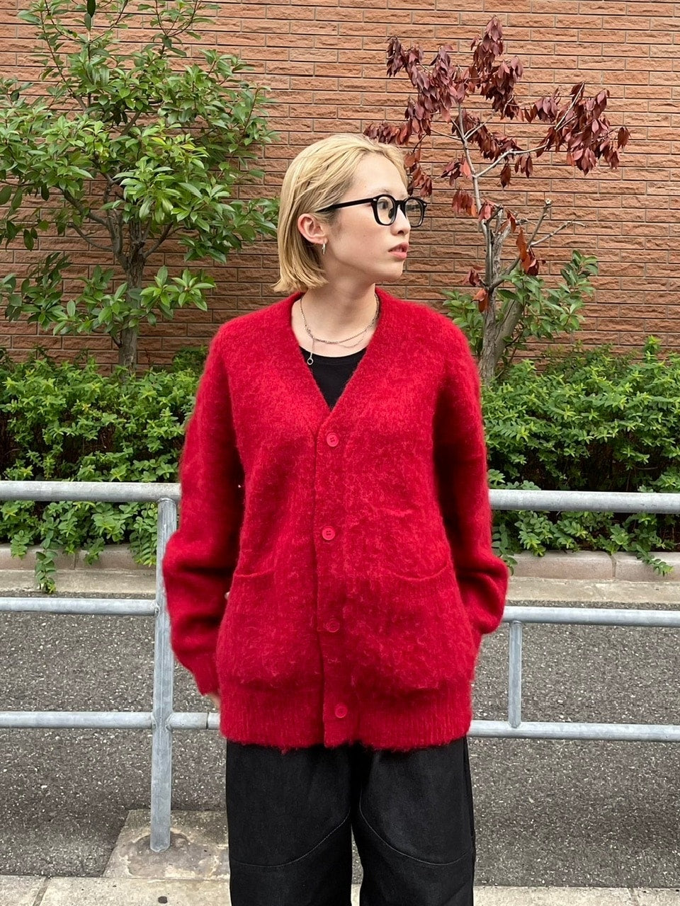 【Chikashitsu +】wool cardigan (4color)