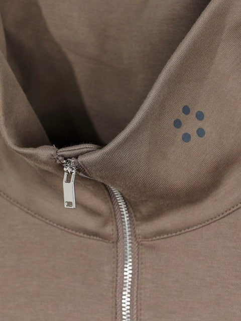 【ARCH by ROARINGWILD】HALF ZIPPER LOGO SWEATERSHIRT