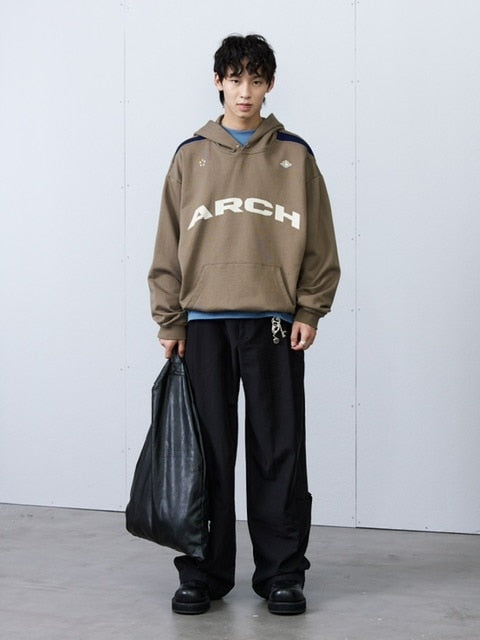 【ARCH by ROARINGWILD】PREPPY STYLE HOODIE
