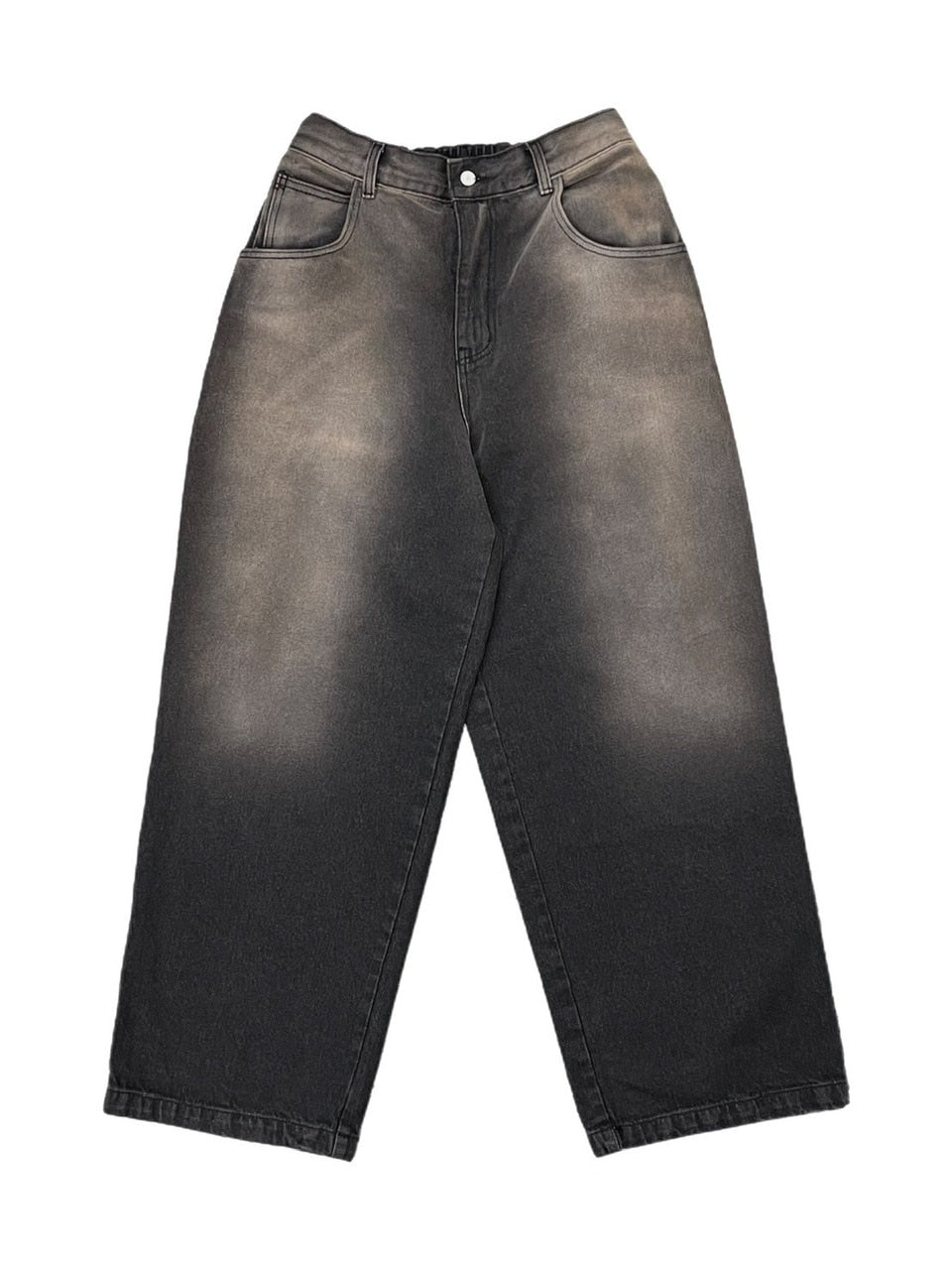 【Chikashitsu +】vintage wash denim pants (2color) / 【チカシツプラス】ヴィンテージウォッシュデニムパンツ