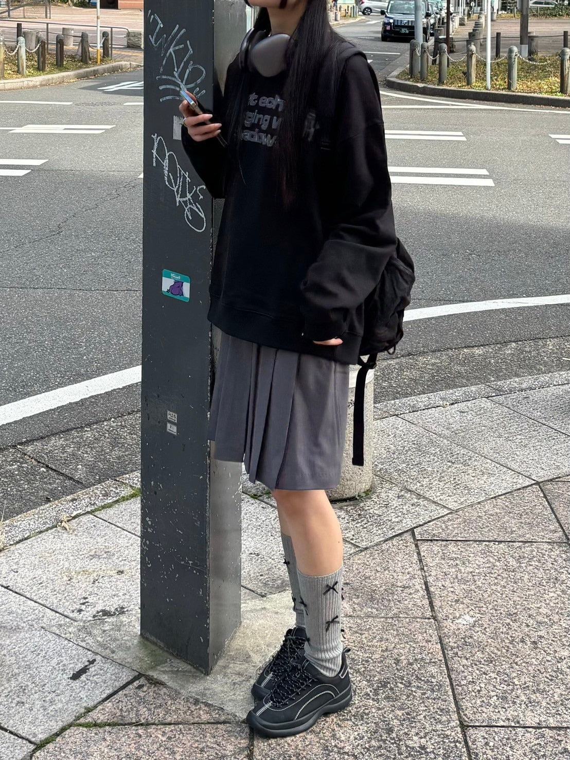 受注制【Chikashitsu + LADIES】ribbon socks (4color)