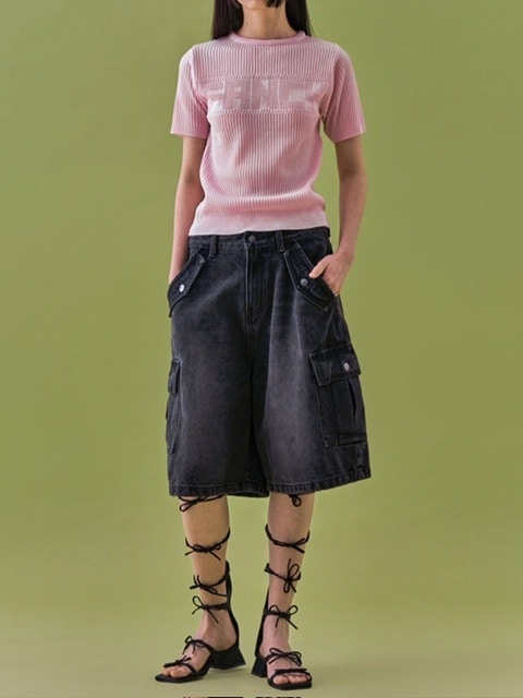 【FANCY CLUB】INNOCENCE KNIT TEE