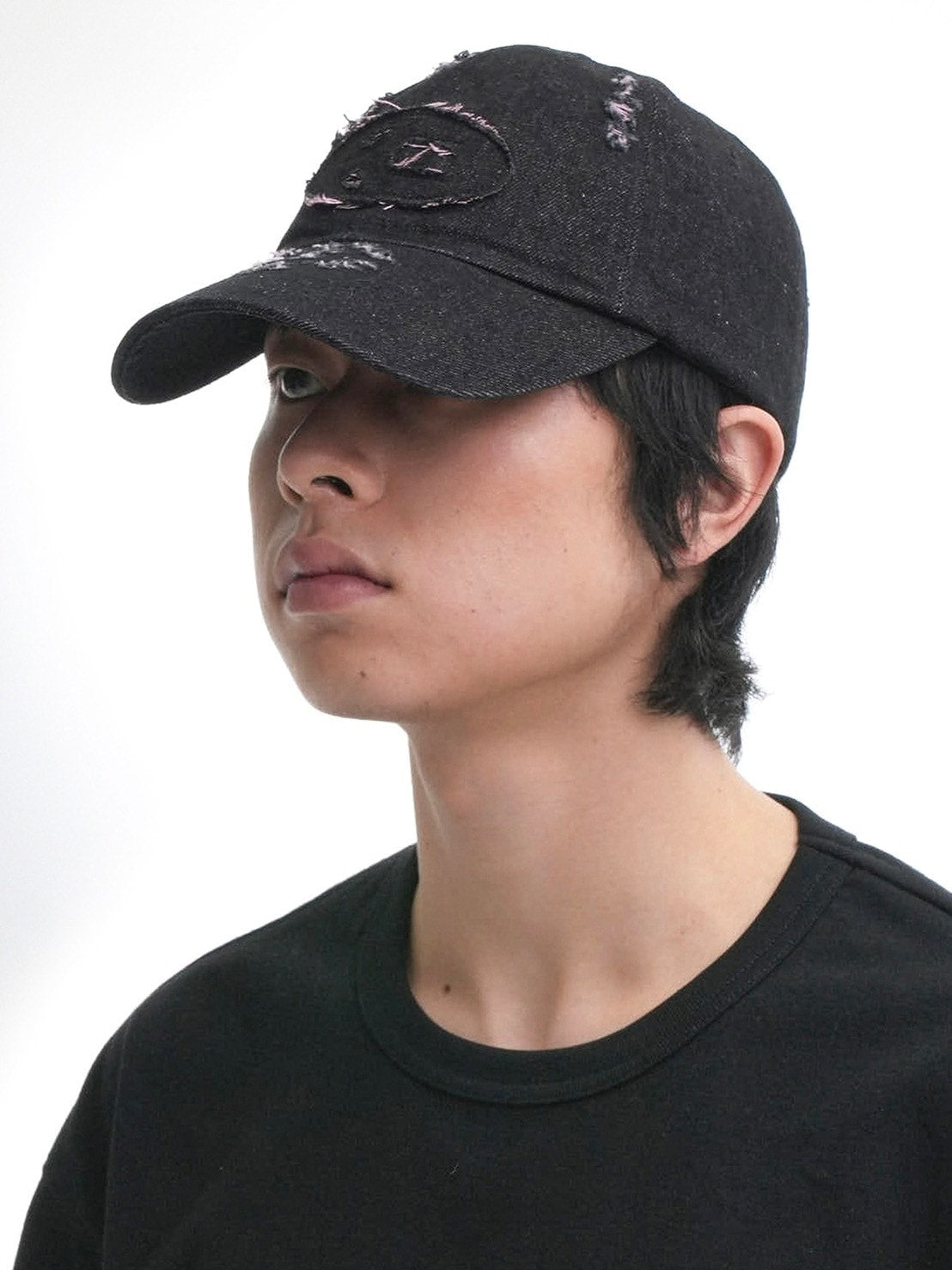【OY】DESTROYED S.L DENIM CAP