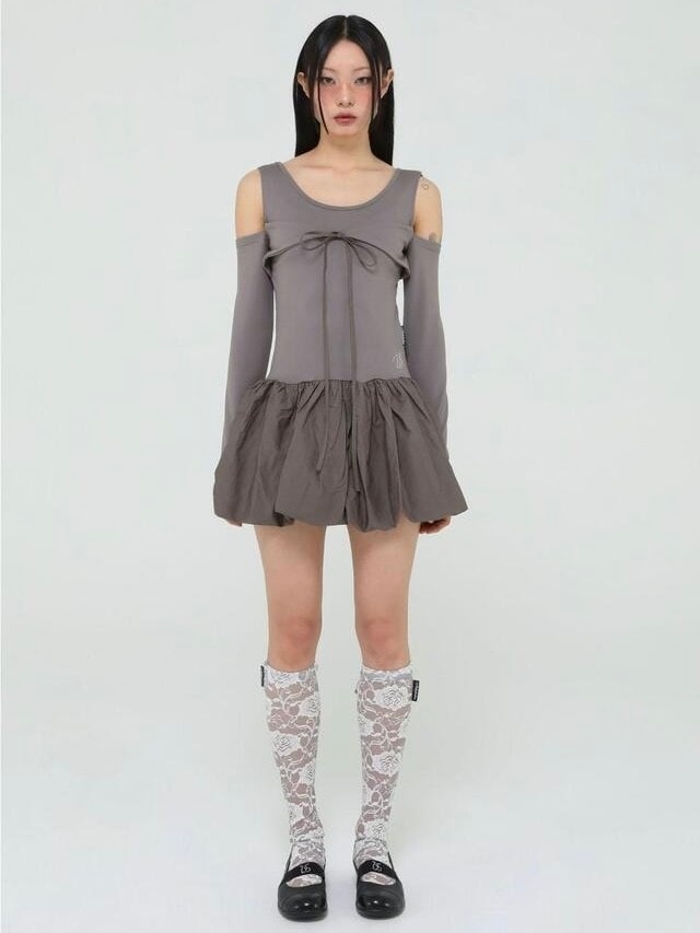 【Uglyshadow】RIBBON PUMPKIN DRESS