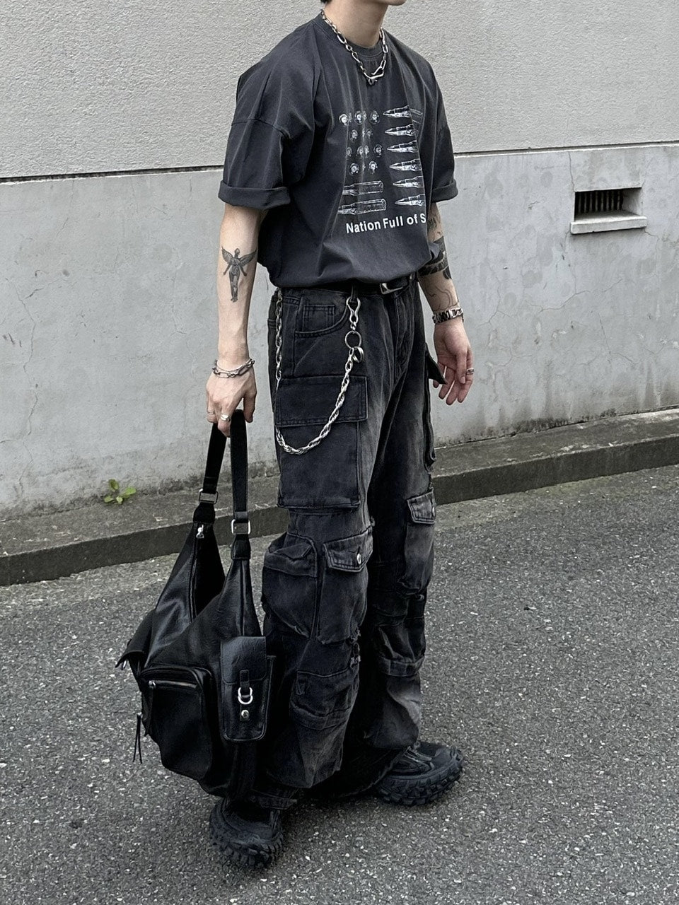 大阪店WEB限定【Chikashitsu +】original wallet chain