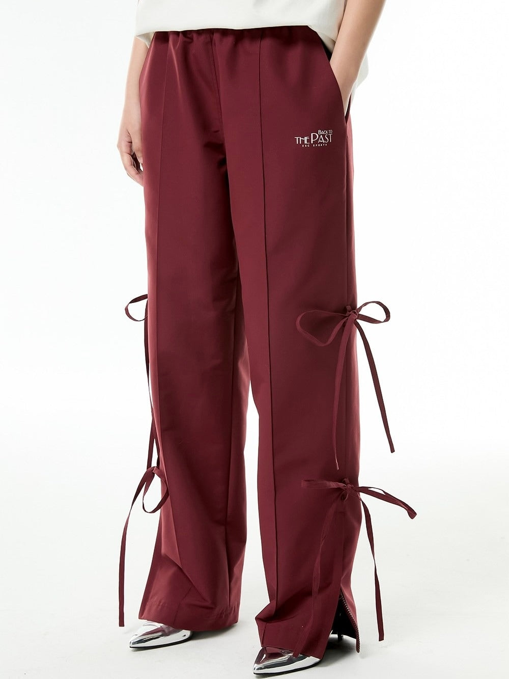 【ESC STUDIO】ribbon training pants