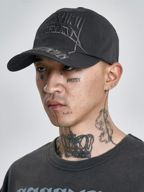 【AJOBYAJO】Arch Logo Washed Cap