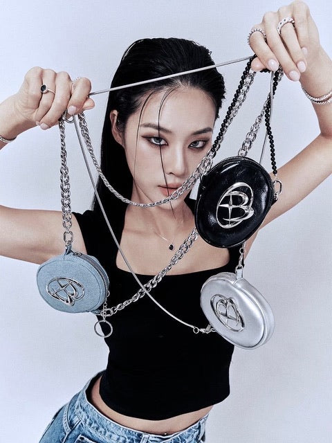 【BLACK PURPLE】Mochi slingback