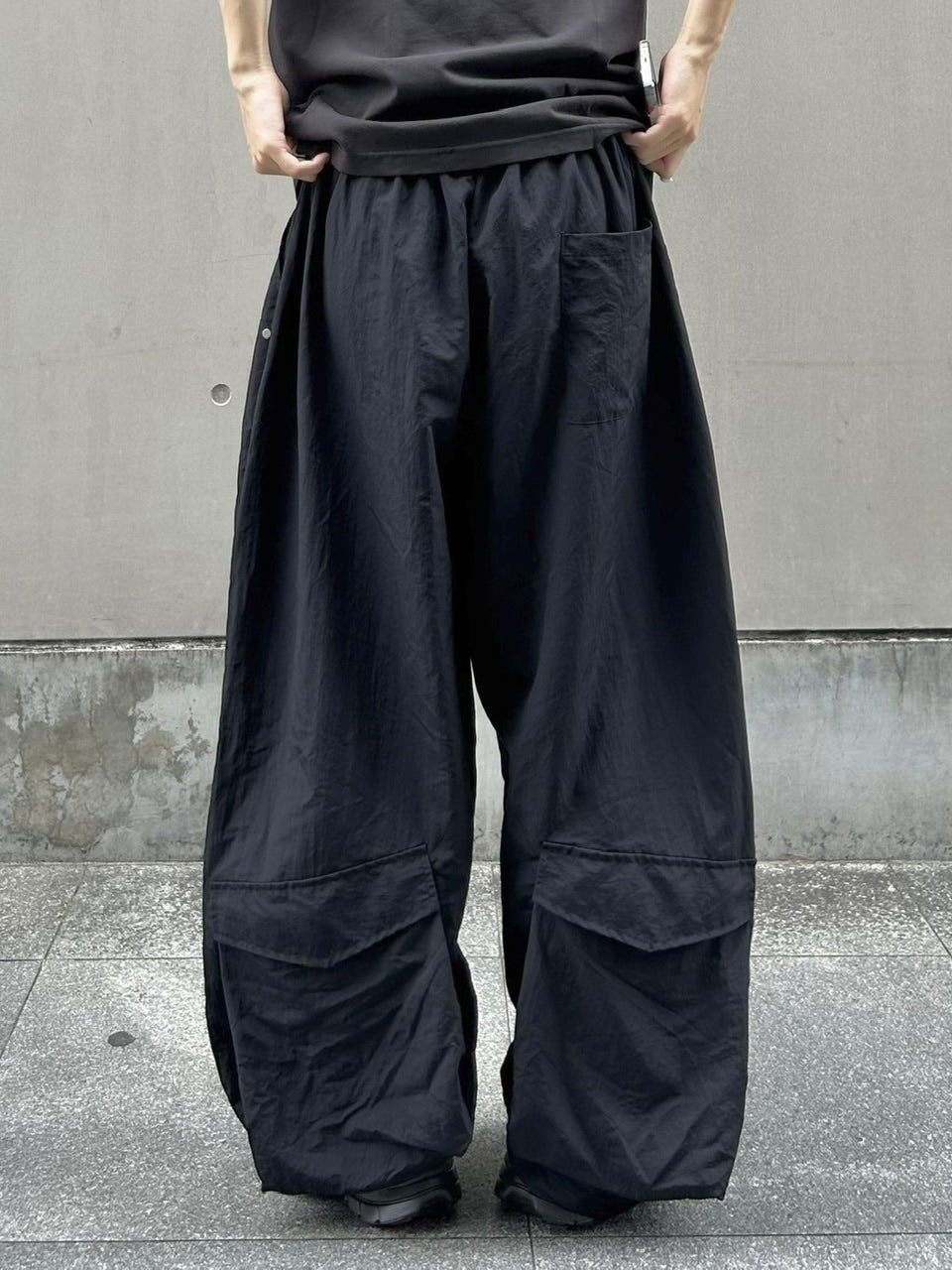 受注制【youll】back pocket balloon pants (2color)