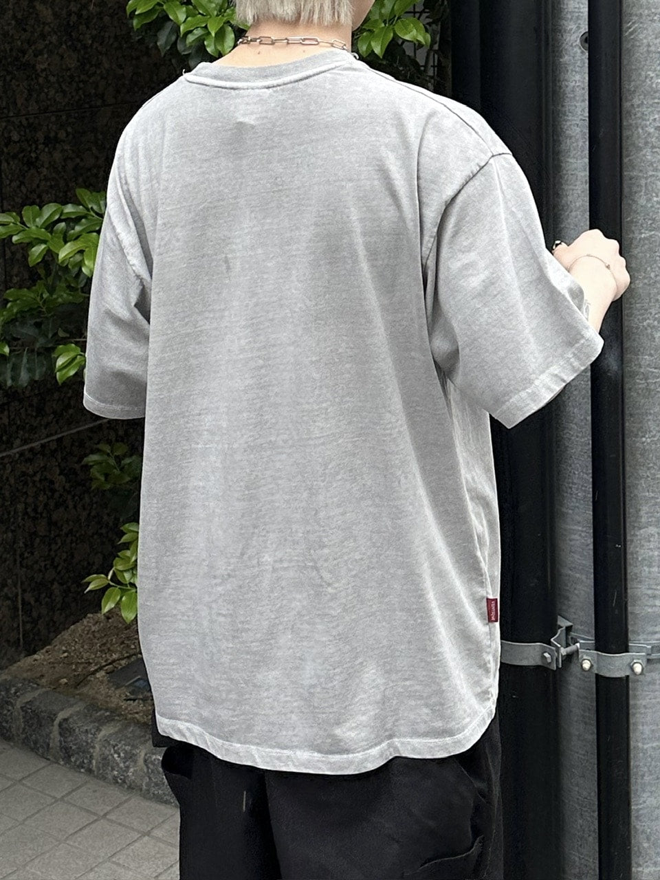 大阪店WEB限定【Chikashitsu +】box fit jesus t-shirt (2color)