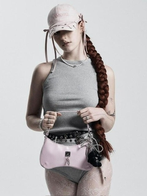 【BLACK PURPLE】Vortex strap eyelet cap