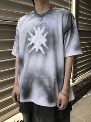 受注制【Never mind the XU】dark washing tee (3color)