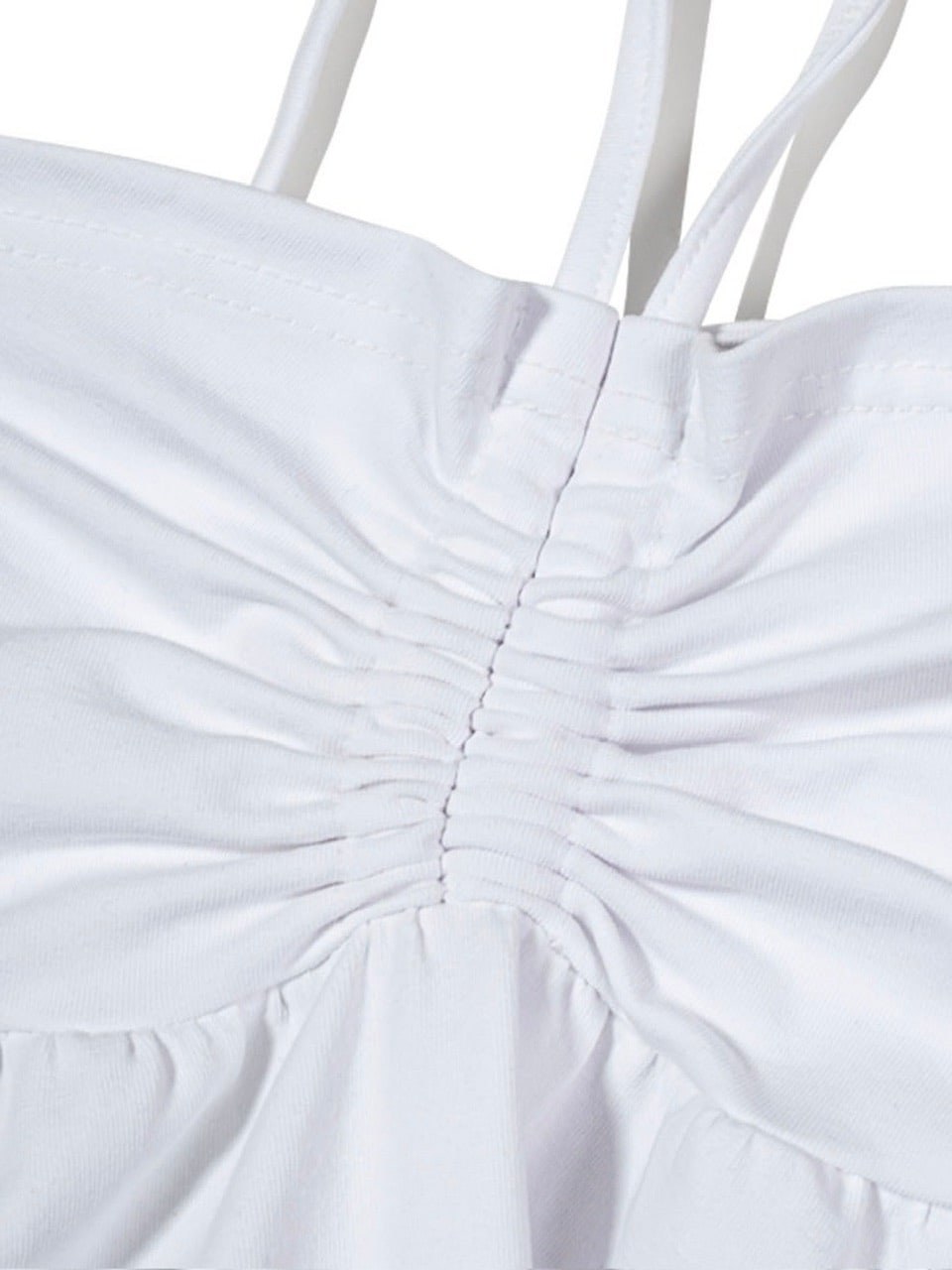 【Uglyshadow】BEADS TUNNEL SLEEVELESS / 【アグリーシャドウ】ビーズホルターネックキャミソールチュニック