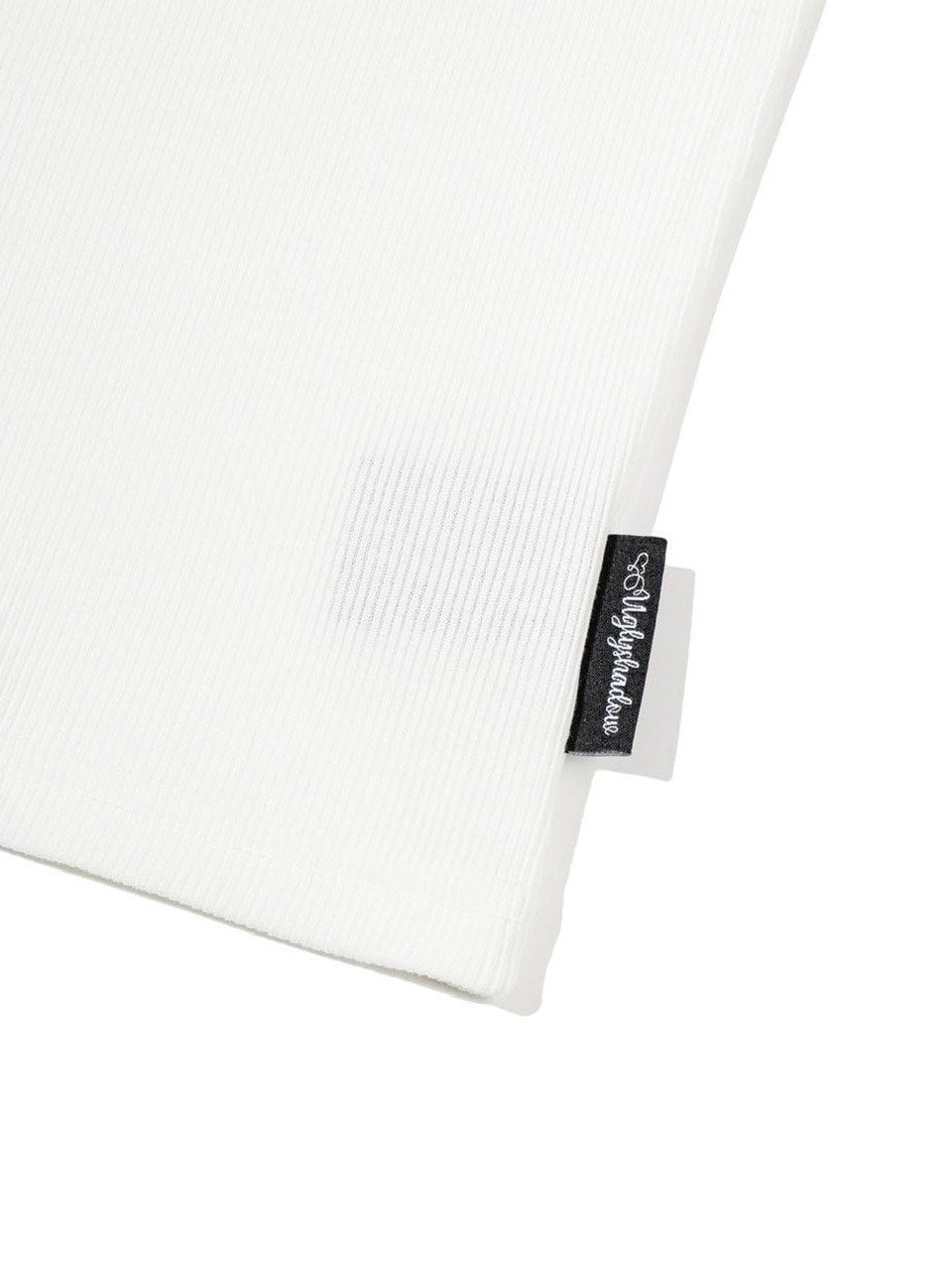 【Uglyshadow】BEADS MANGO SLEEVELESS / 【アグリーシャドウ】ビーズシンプルタンクトップ