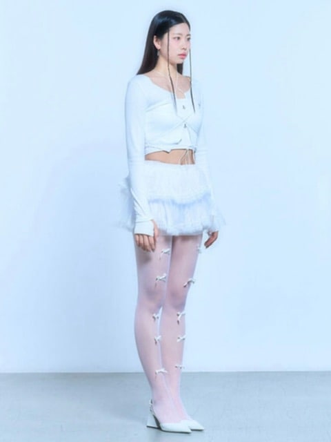 【SCHISM INDUCING】BONDAGE ROPE CARDIGAN