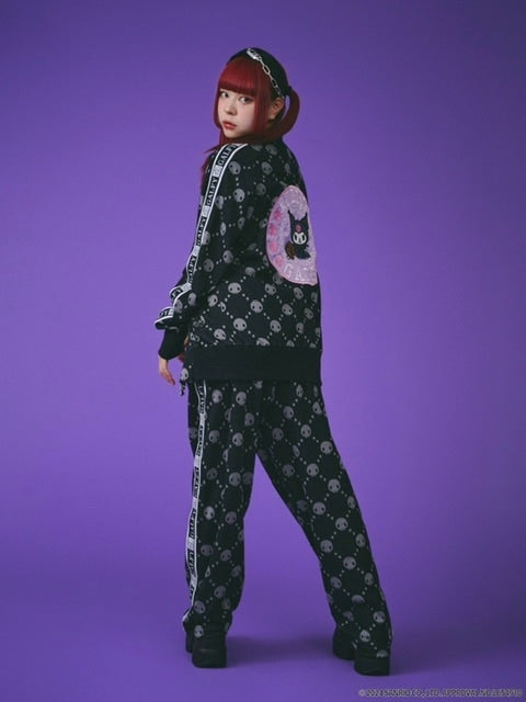 【GALFY×KUROMI】ドクロだらけセットアップ / 【ガルフィー×クロミ】ロゴジャージセットアップ