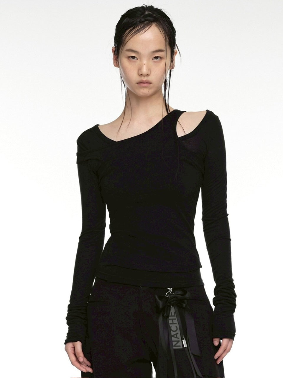 【NACHE】MIXED LAYERED LONG SLEEVE