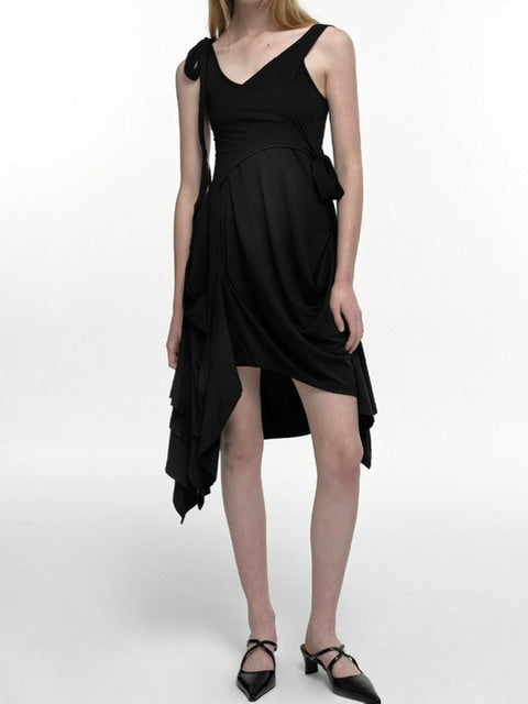 【NACHE】 2-PIECE FLOW DRESS