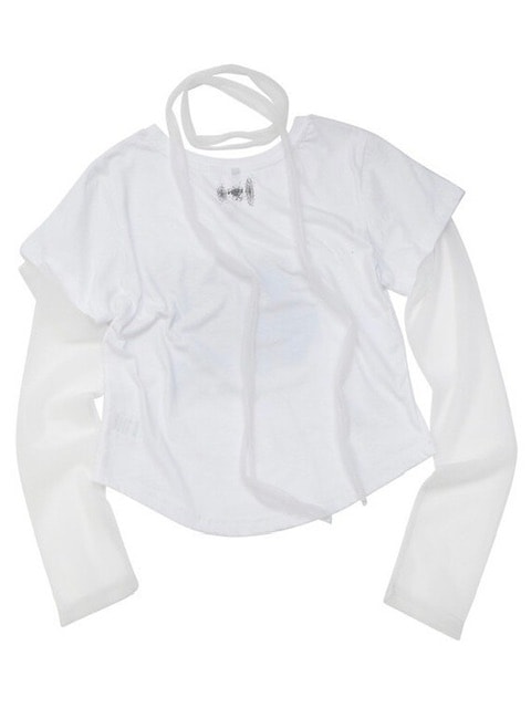 【FLAREUP】Sheer Vanish Scarf Long Sleeve