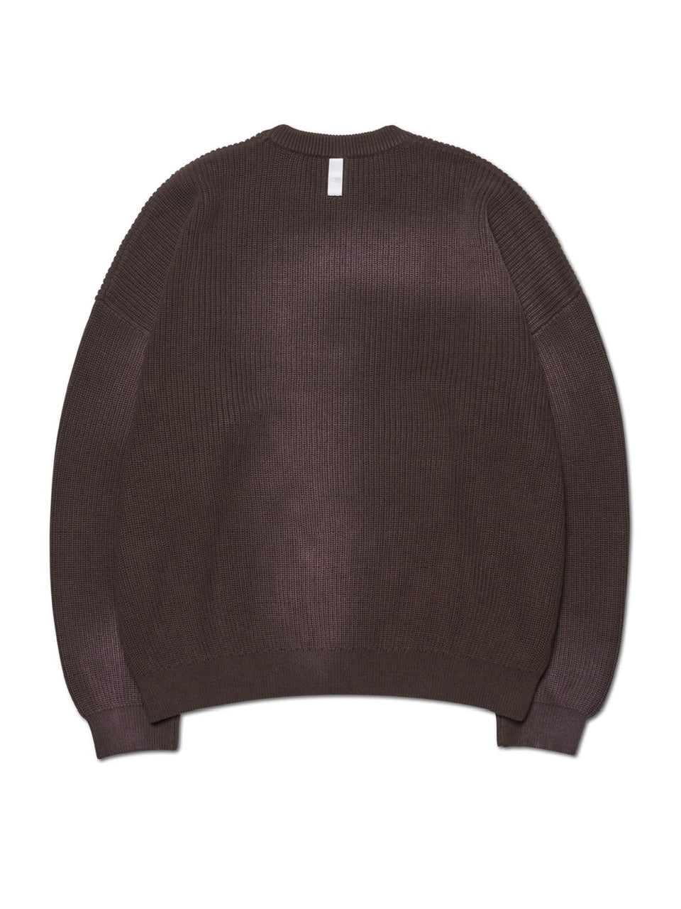 【NOMANUAL】SPRAY DYEING KNIT / 【ノーマニュアル】長袖ニット