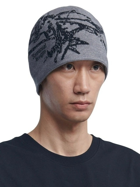 【NOMANUAL】GRAPHIC JACQUARD BEANIE