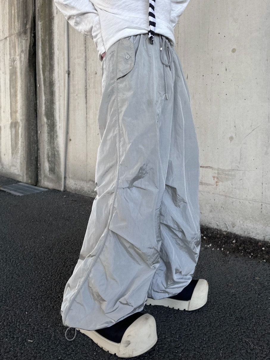 国際配送【LUV CODE】tuck easy pants