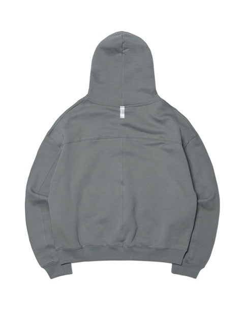 【NOMANUAL】M.L HOODED ZIP-UP / 【ノーマニュアル】ジップアップ長袖パーカー