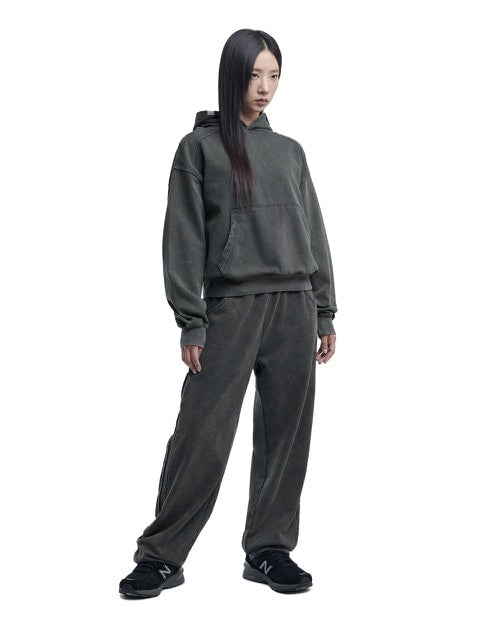 【NOMANUAL】M.L HOODIE / 【ノーマニュアル】ロゴプリント長袖パーカー