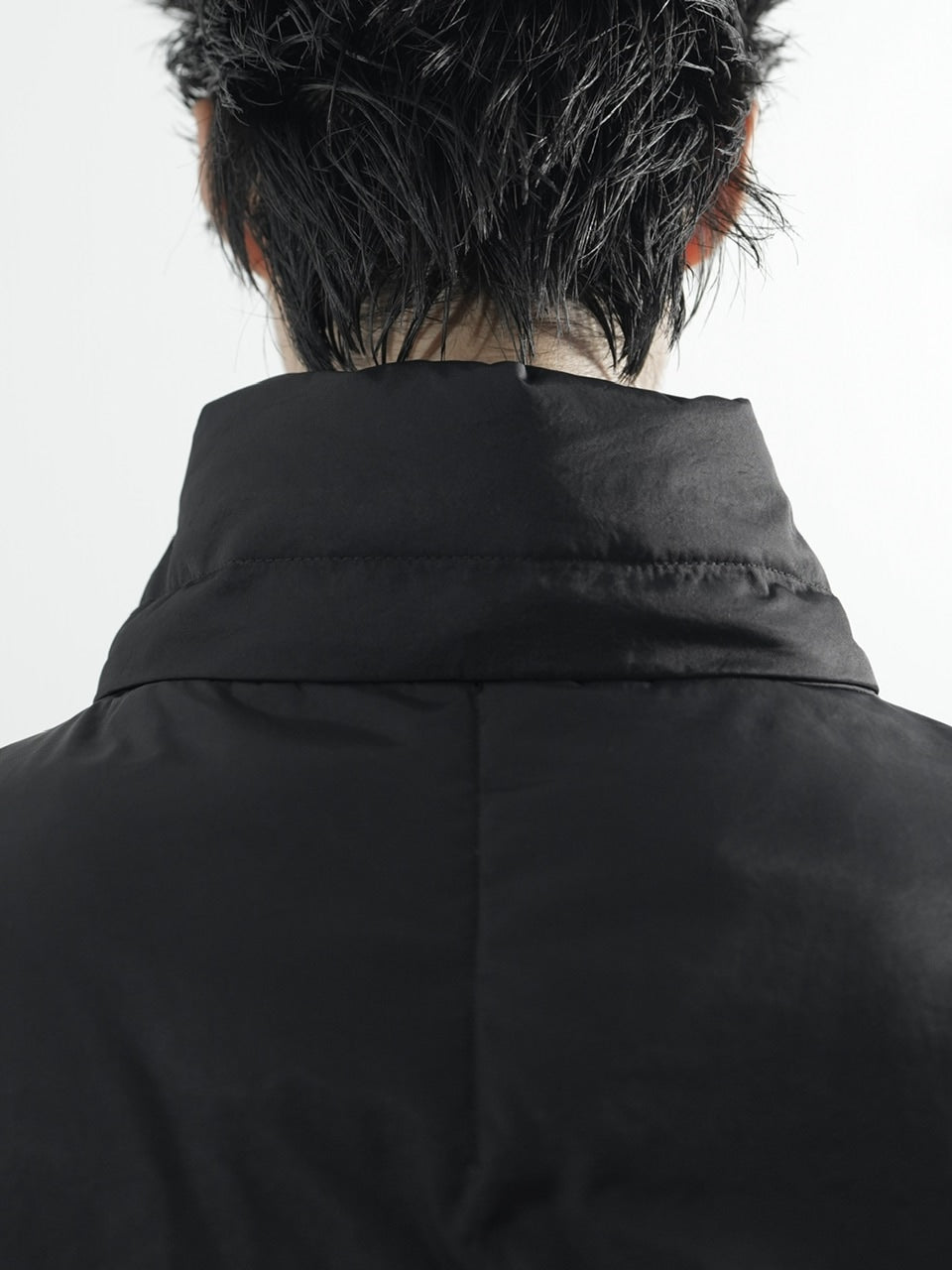 【CS】2way cropped puffer jacket (black)