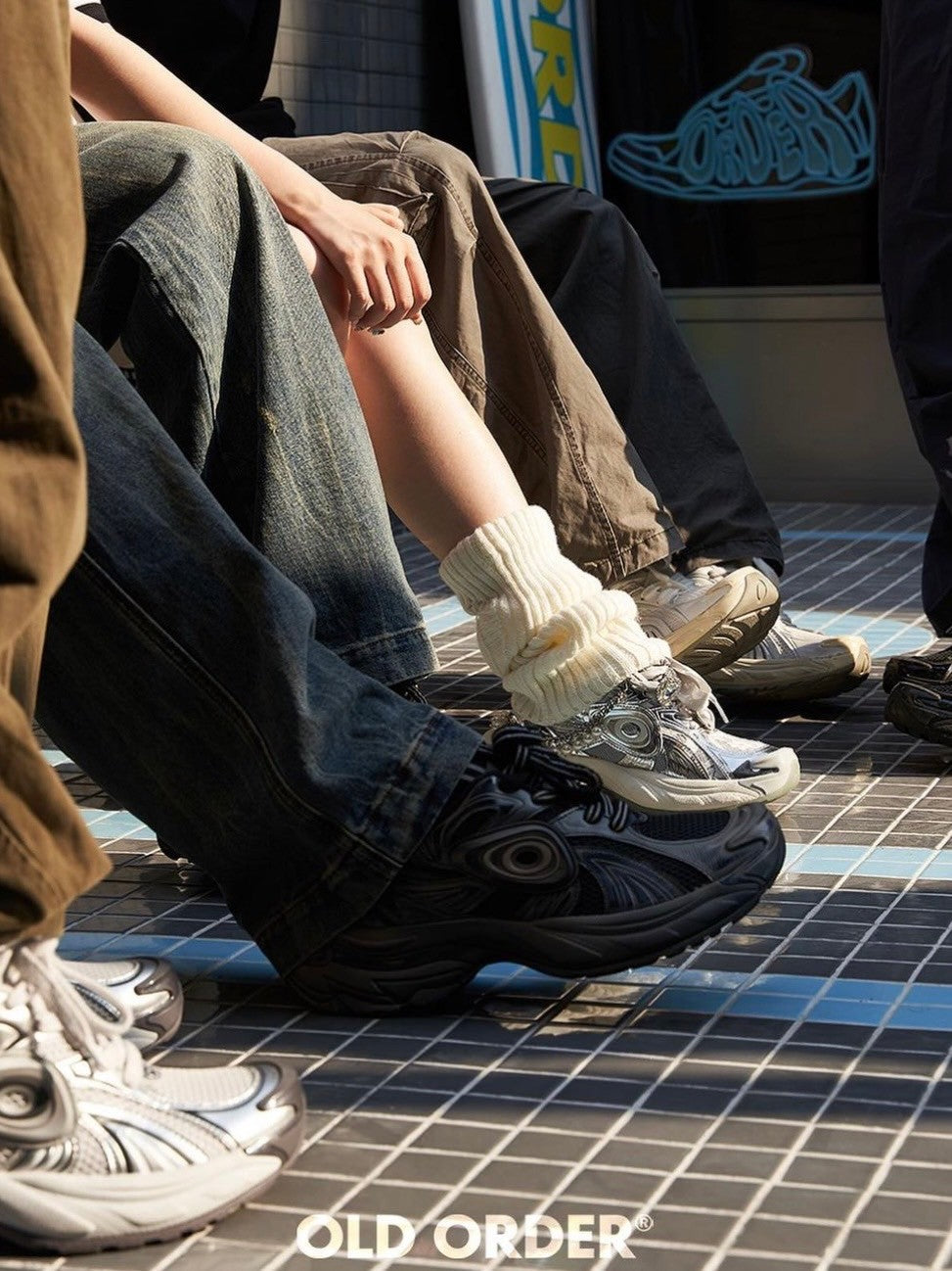 【OLD ORDER】OLD ORDER TURBO GT CHARCOAL / 【オールドオーダー】ターボGTボリュームスニーカー