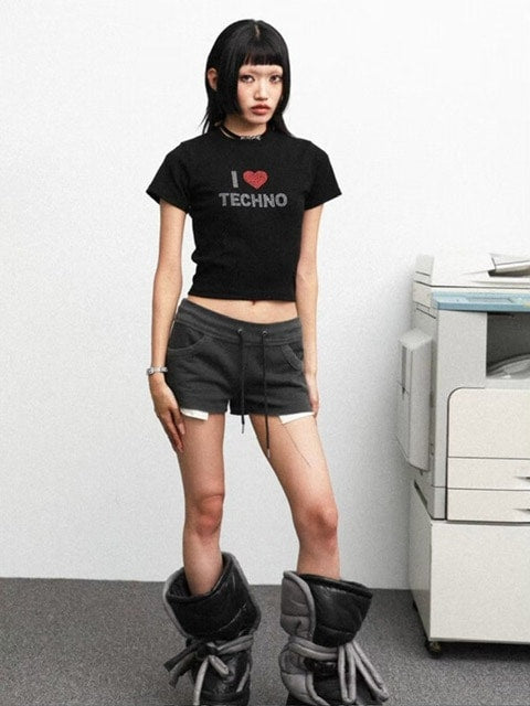 【KAIYA】HISTERIC ANGEL short pants