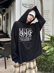 受注制【LUV CODE】knit hoodie (2color)