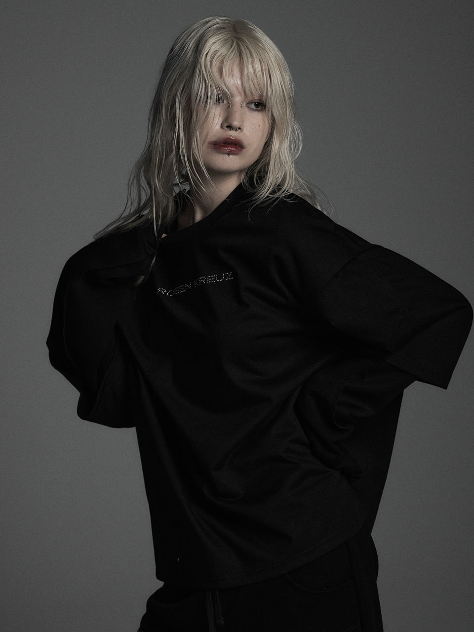 【Rosen Kreuz】the taste“V” LAYERED LONG SLEEVES