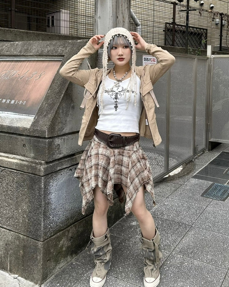 受注制【Never mind the XU】pearl babushka (2color)
