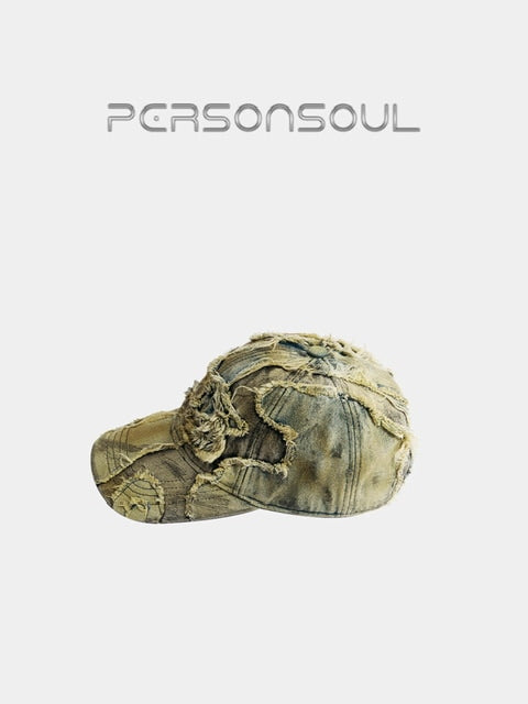 【PERSONSOUL】Symbol Stain Cap