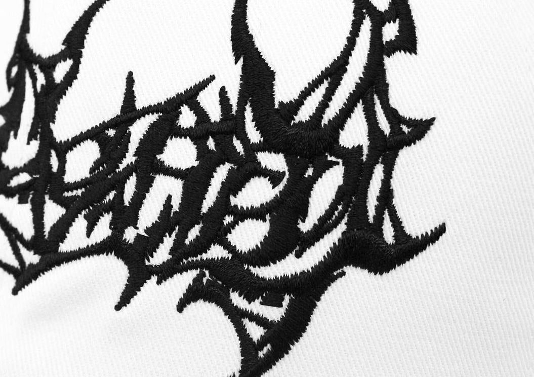 【BLACK PURPLE】Bad-Bat Ball Cap - Black