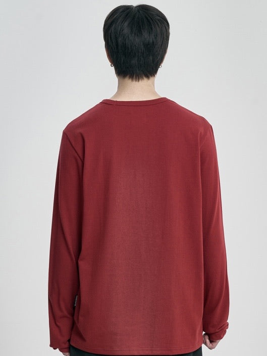 【AJOBYAJO】The Contorted Excuse Long Sleeves T-Shirt