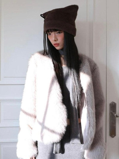 【Uglyshadow】ANGORA CAT BEANIE