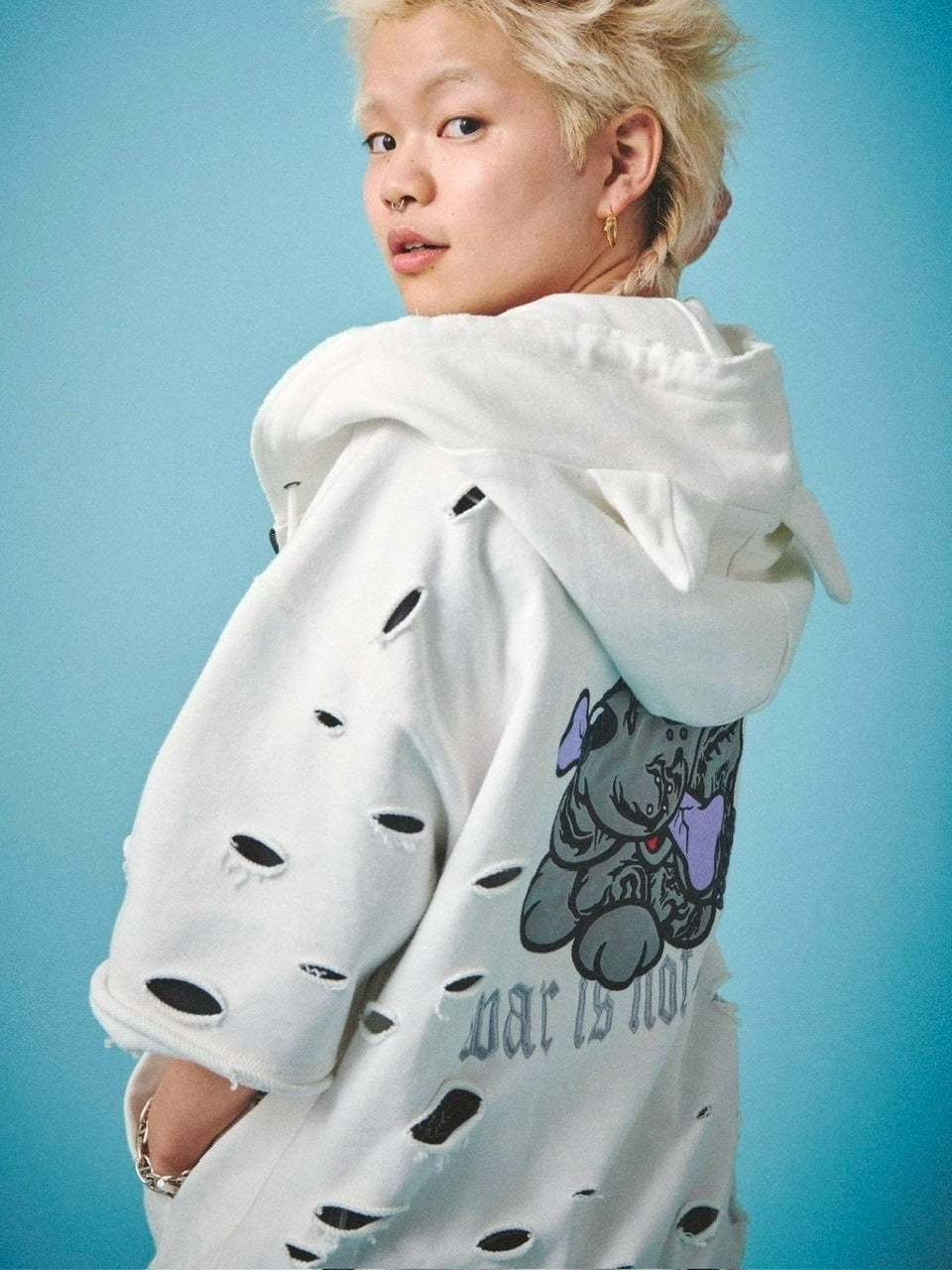 【GALFY】病みに染まりし反戦パーカー