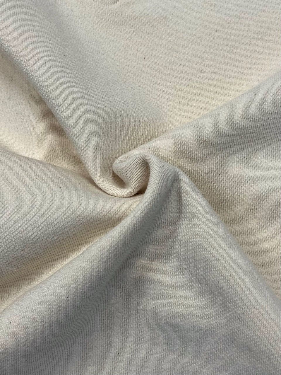 【CS】cropped double zip hoodie (ivory)