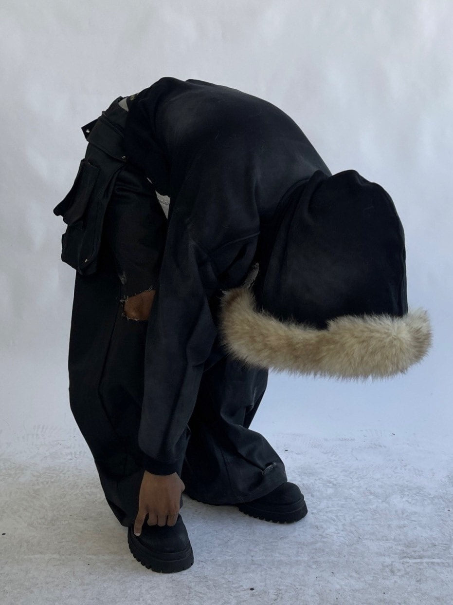 【haveyoudiedbefore?】Mycelium V3 Fur Hoodie