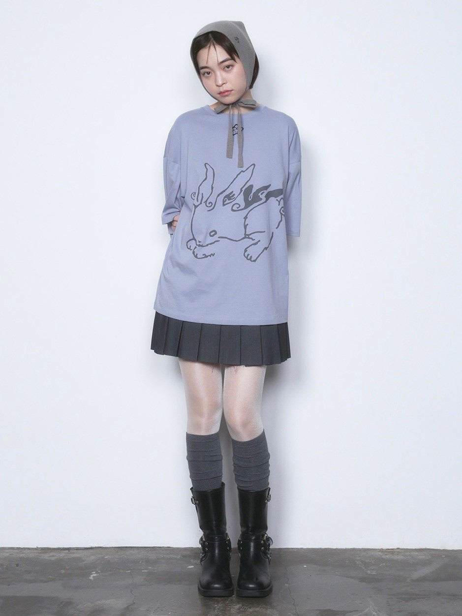 【TUOMIO】BUNNY LAYERED LONG SLEEVES
